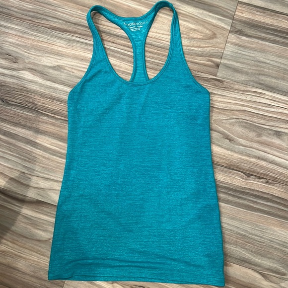 Beyond Yoga Tops - Beyond Yoga Teal Space Dye Tank Top Size XS